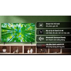 Smart Tivi LG 4K 43 inch 43UQ7550PSF