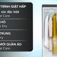Tủ chăm sóc quần áo thông minh LG Styler Inverter 3 móc S3MFC