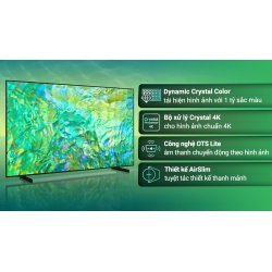 Samsung Smart TV UA75CU8000 Mới 2023 0