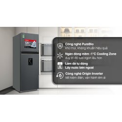 Tủ lạnh Toshiba Inverter 336 lít GR-RT435WEA-PMV(06)-MG 0