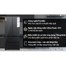 Tủ lạnh Toshiba Inverter 515 lít Multi Door GR-RF669WI-PGV(A9)-BG 0