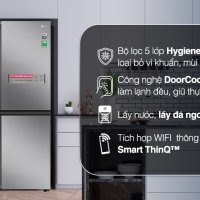 Tủ lạnh LG Inverter 635 lít Side By Side GR-D257JS
