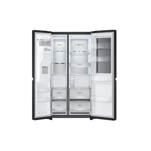 Tủ lạnh LG Inverter 635 Lít Side By Side InstaView Door-in-Door GR-X257BL 2