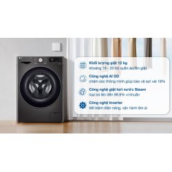 Máy giặt LG AI DD Inverter 12 kg FV1412S3BA