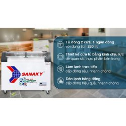 Tủ Đông Sanaky Inverter 280 lít VH-3899K3B