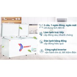 Tủ đông Sanaky Inverter 485 lít VH-6699W3