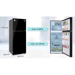 Tủ lạnh Samsung Inverter 360 lít RT35K50822C/SV