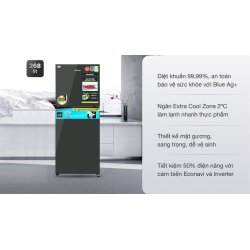 Tủ lạnh Panasonic Inverter 268 lít NR-TV301VGMV