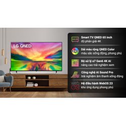 Smart Tivi QNED LG 4K 55 inch 55QNED80SRA