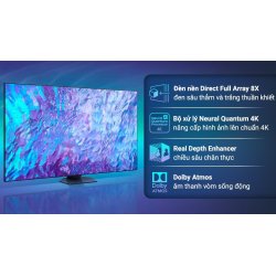 Smart Tivi QLED 4K 85 inch Samsung QA85Q80C