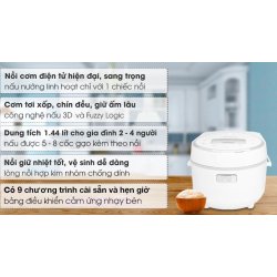 Nồi cơm điện tử Cuckoo 1.44 lít CR-0810F