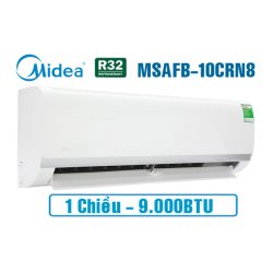 Điều hòa Midea 1 chiều 9.000BTU MSAFII-10CRN8