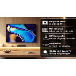 Google Tivi OLED Sony AI 4K 55 inch K-55XR80