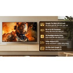 Google Tivi Mini LED Sony AI 4K 85 inch K-85XR50