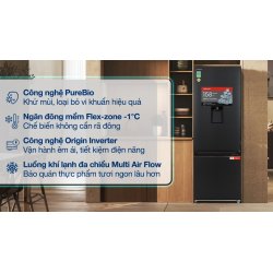 Tủ lạnh Toshiba Inverter 321 lít GR-RB405WEA-PMV(06)-MG