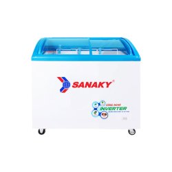 Tủ đông Sanaky VH-2899K3 mặt kính 211 lít inverter 1 ngăn đông