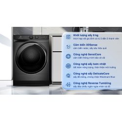 Máy sấy bơm nhiệt Electrolux UltimateCare 9 kg EDH903R7SC