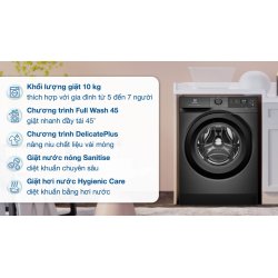 Máy giặt Electrolux UltimateCare 300 Inverter 10 kg EWF1024D3SC