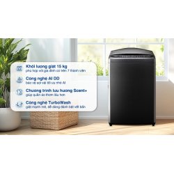 Máy giặt LG AI DD Inverter 15 kg TV2515DV5J