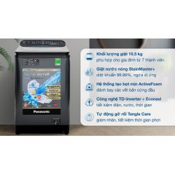 Máy giặt Panasonic Inverter 10.5 Kg NA-FD10VR1BV