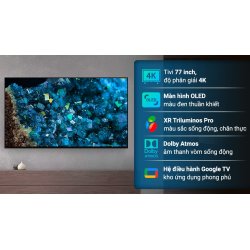 Sony Google TV OLED XR-77A80L Mới 2023