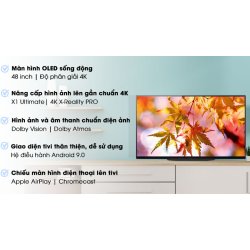 Android Tivi OLED Sony 4K 48 inch KD-48A9S Mới 2020