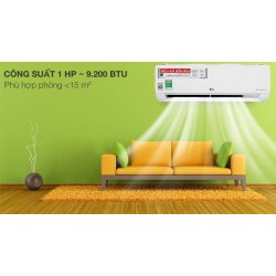 Máy lạnh 2 chiều LG Inverter 1 HP B10END 0