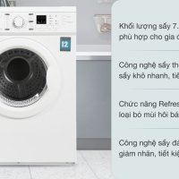 Máy sấy thông hơi Casper 7.2 kg TD-72VWD