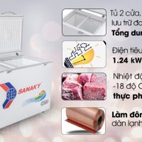 Tủ đông Sanaky 410 lít VH 5699HY