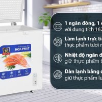 Tủ đông Hòa Phát 162 Lít HPF AD6162