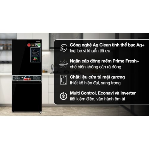 Tủ lạnh Panasonic Inverter 255 lít NR-BV281BGMV 0