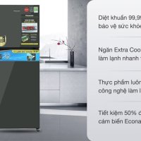 Tủ lạnh Panasonic Inverter 306 lít NR-TV341VGMV