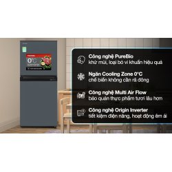 Tủ lạnh Toshiba Inverter 180 lít GR-RT234WE-PMV(52) 0