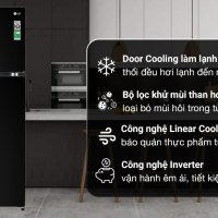 Tủ lạnh LG Inverter 335 lít GN-M332BL