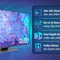 Smart Tivi QLED 4K 50 inch Samsung QA50Q80C