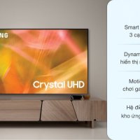 Smart Tivi Samsung 4K Crystal UHD 55 inch UA55AU8100