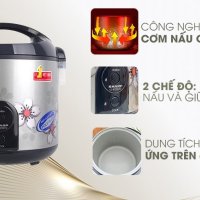 Nồi cơm nắp gài Sharp 2.2 lít KS-R231STV