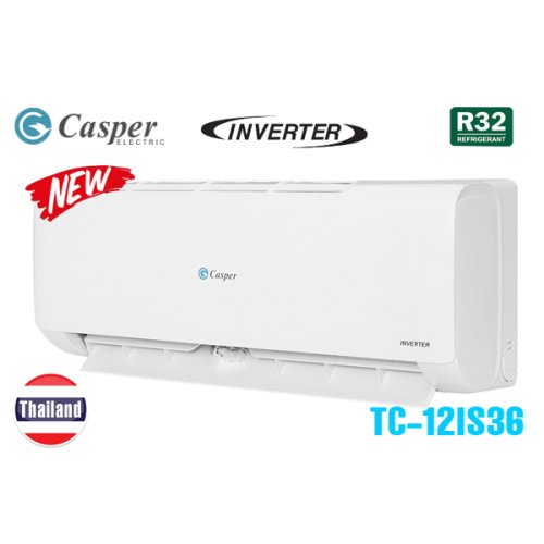 Điều hòa Casper inverter 1 chiều 12000 BTU TC-12IS36 0