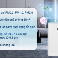 Máy lọc không khí Sharp 38m2 KI-N50V-W 51W