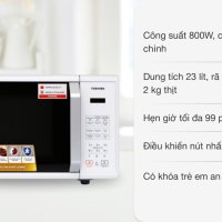 Lò vi sóng Toshiba ER-SS23(W1)VN 23 lít