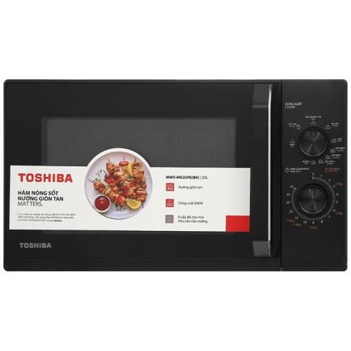 Lò vi sóng có nướng Toshiba MW3-MG25PE(BK) 25 lít 0