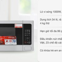 Lò vi sóng có nướng Toshiba ER-SGS34(S1)VN 34 lít