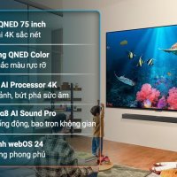 Smart Tivi QNED LG AI 4K 75 inch 75QNED86TSA