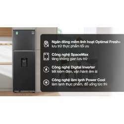 Tủ lạnh Samsung Inverter 345 lít RT35CG5544B1SV 0