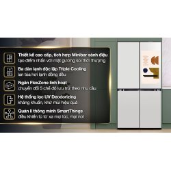 Tủ lạnh Samsung Inverter 636 lít Multi Door Bespoke RF65DB990012SV 3