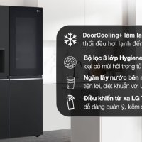 Tủ lạnh LG Inverter 635 Lít Side By Side InstaView Door-in-Door GR-X257BL
