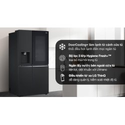 Tủ lạnh LG Inverter 635 Lít Side By Side InstaView Door-in-Door GR-X257BL 0