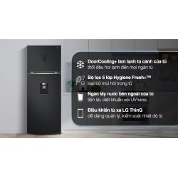 Tủ lạnh LG Inverter 459 lít LTD46BLMA 0