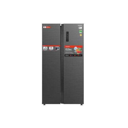 Tủ lạnh Toshiba Inverter 555 lít Side By Side GR-RS696WI-PMV(60)-AG 0