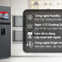 Tủ lạnh Toshiba Inverter 336 lít GR-RT435WEA-PMV(06)-MG